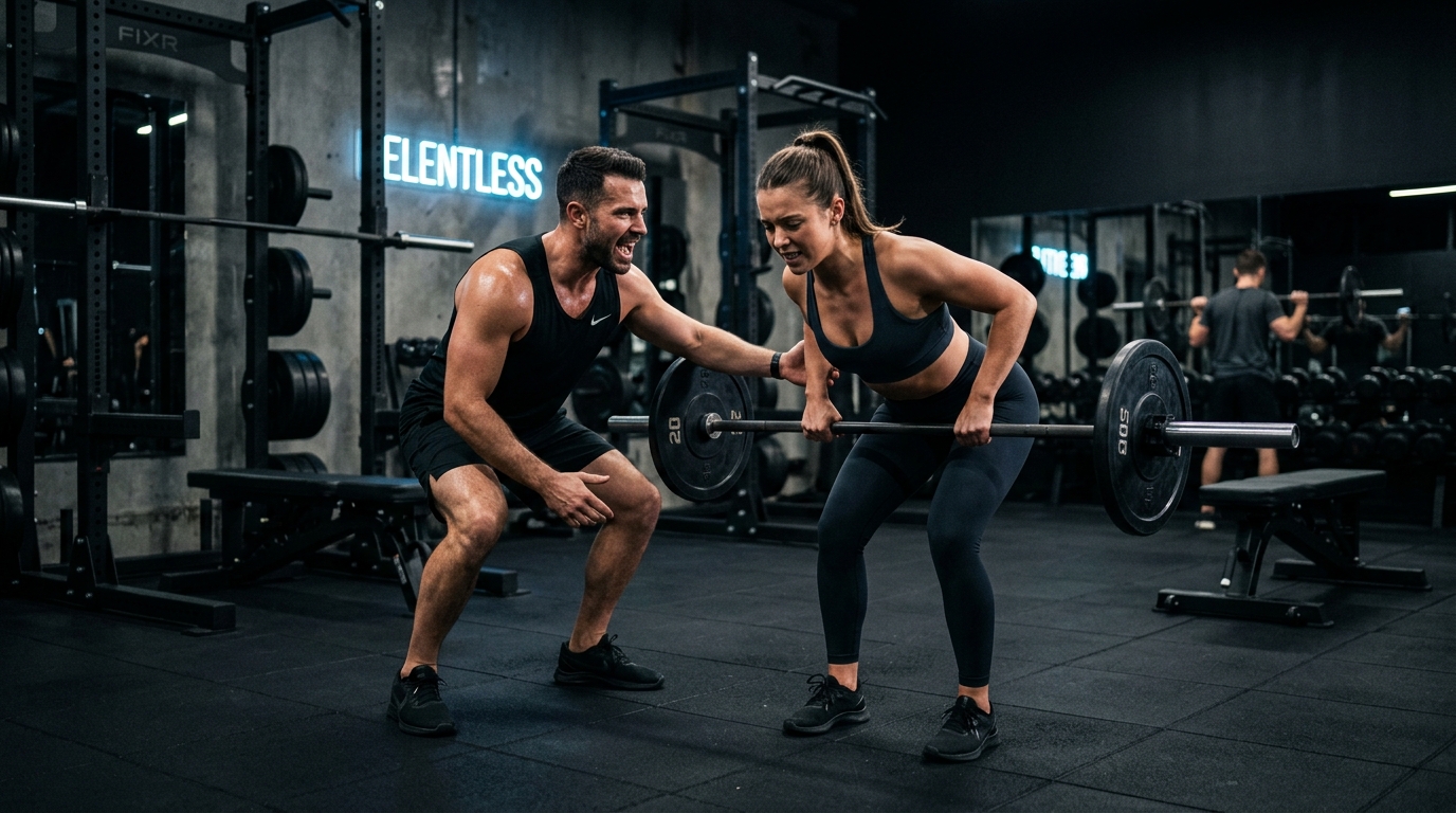 Coach Frank Personal Trainer Coaching Client